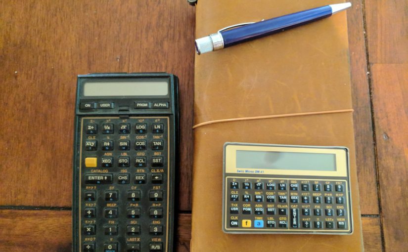 Some notes on the Swiss Micros DM41 series of calculators…